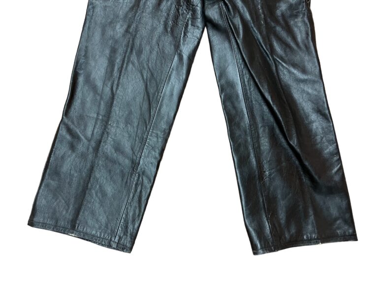 WW2 German Black Leather Pants – 661944.com
