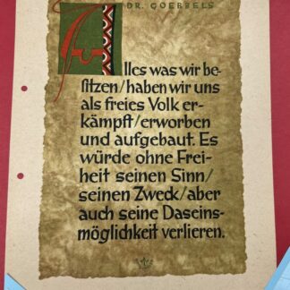 Flags and Banners German WWII Original