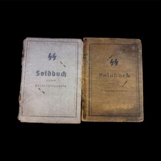 Equipment Personal Items Paperwork German WWII Original